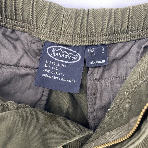Manastash Climbing Knickers Crop Pants - Men's Size M - Green - Picture 3 of 8